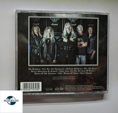 Saxon – Hell, Fire And Damnation (2024) Audio CD (імпорт, буклет)