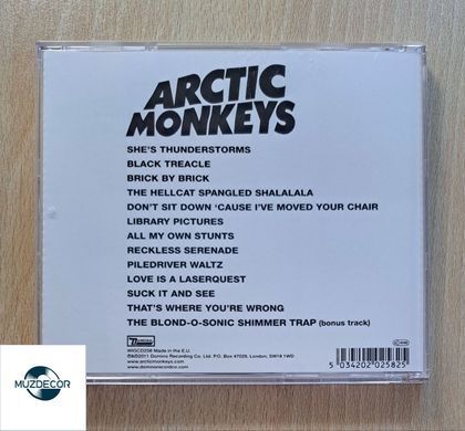 Arctic Monkeys &ndash; Suck It And See (2011) Audio CD