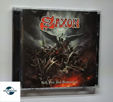 Saxon – Hell, Fire And Damnation (2024) Audio CD (імпорт, буклет)