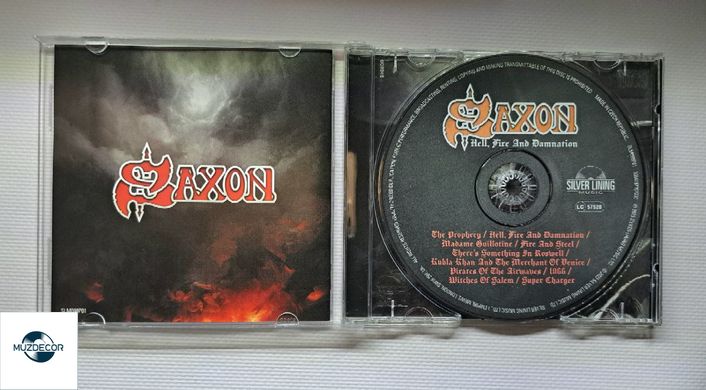 Saxon – Hell, Fire And Damnation (2024) Audio CD (імпорт, буклет)