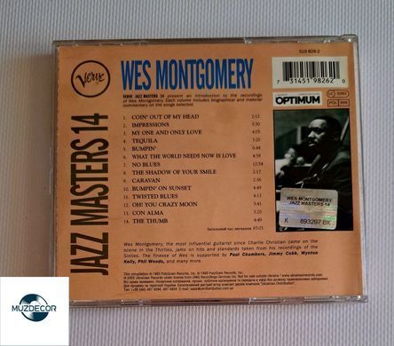 Wes Montgomery - Verve Jazz Masters 14 (2005) Audio CD