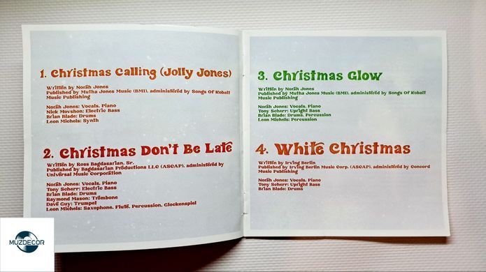 Norah Jones &ndash; I Dream Of Christmas (2021) Audio CD (імпорт, буклет)
