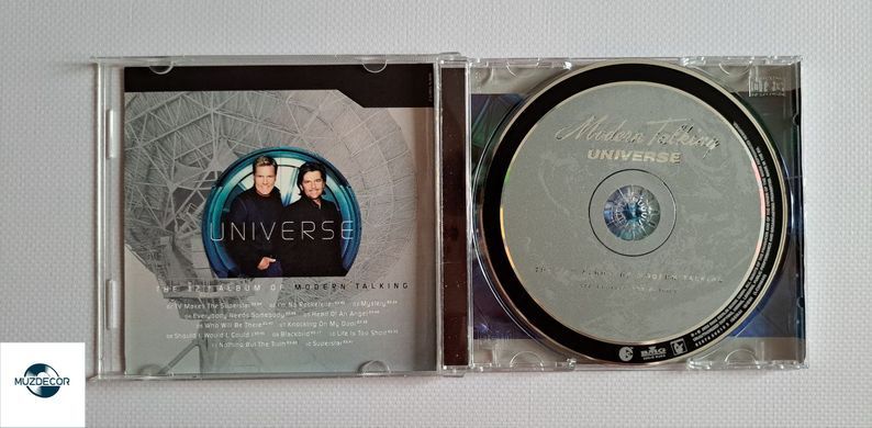 Modern Talking &ndash; Universe (2003) Audio CD, (импорт, буклет)