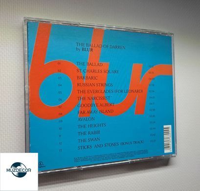 Blur &ndash; The Ballad of Darren (2023) Audio CD (імпорт, буклет)