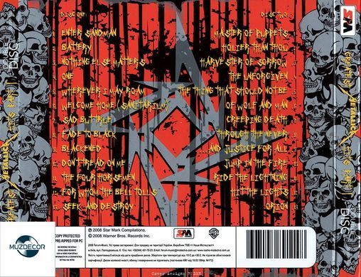 Metallica &ndash; Greatest Hits (Part I) 2 Audio CD-R