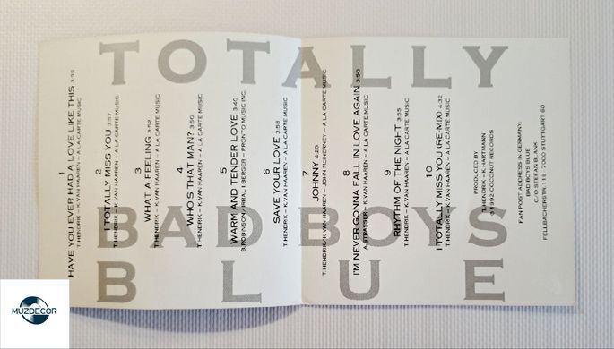 Bad Boys Blue &ndash; Totally (1992) Audio CD