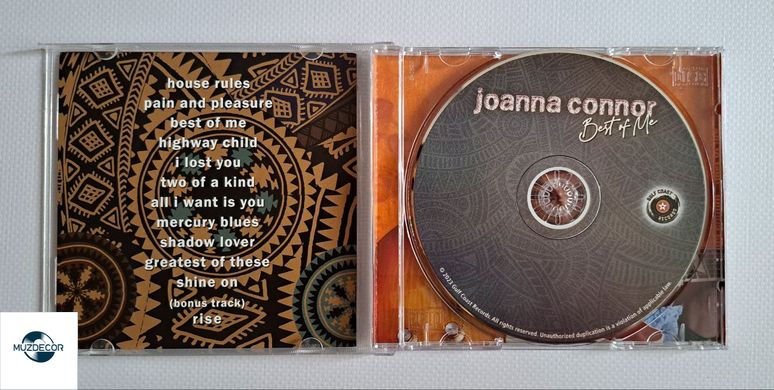 Joanna Connor – Best Of Me (2023) Audio CD (імпорт, буклет)