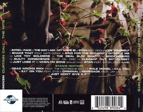 Eminem - Curtain Call The Hits (2005) 2 Audio CD-R