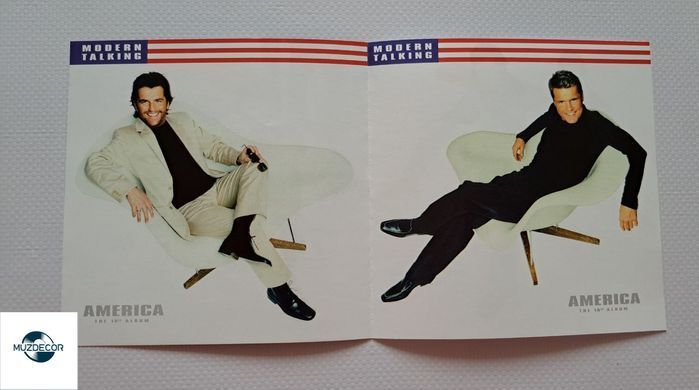 Modern Talking &ndash; America (2001) Audio CD, (импорт, буклет)