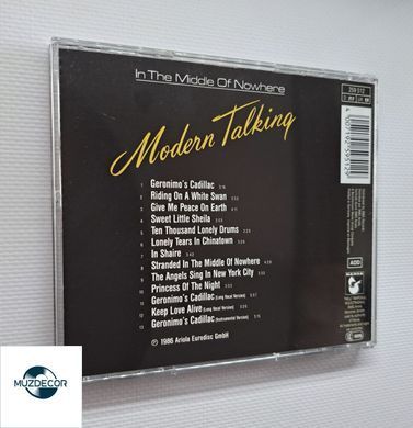Modern Talking &ndash; In The Middle Of Nowhere (1986) Audio CD, (імпорт, буклет)