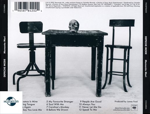 Depeche Mode - Memento Mori (2023) Audio CD-R