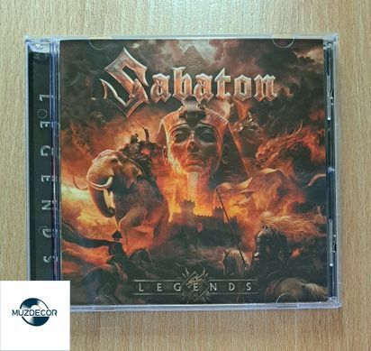 Sabaton &ndash; Legends (2025) Audio CD (імпорт, буклет)