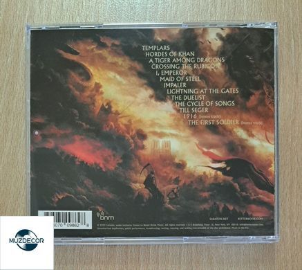 Sabaton &ndash; Legends (2025) Audio CD (імпорт, буклет)