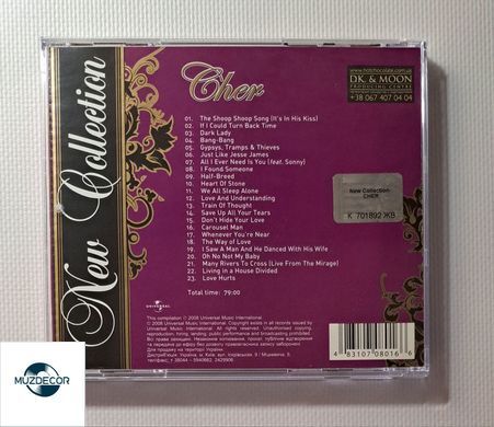 Cher - New Collection: The Best Of (2008) Audio CD