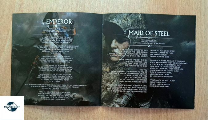 Sabaton &ndash; Legends (2025) Audio CD (імпорт, буклет)