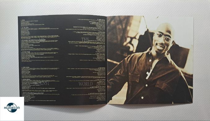 2Pac &ndash; Me Against The World (1995) Audio CD (імпорт, буклет)