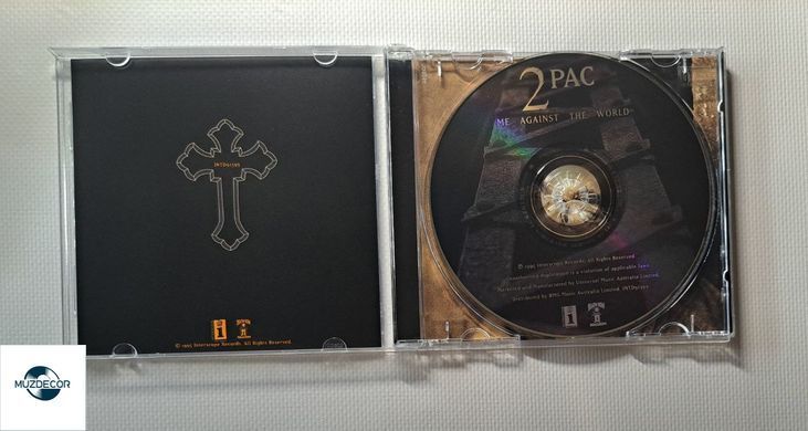 2Pac &ndash; Me Against The World (1995) Audio CD (імпорт, буклет)