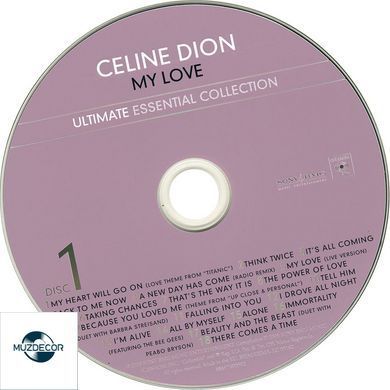 Celine Dion - My Love Ultimate Essential Collection (2008) 2 Audio CD-R
