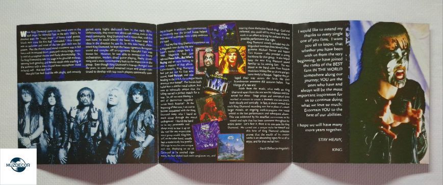 King Diamond &ndash; The Best Of King Diamond (2007) Audio CD