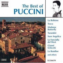Puccini &ndash; The Best Of Puccini (2008, NAXOS) Audio CD