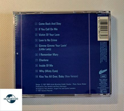 Bad Boys Blue &ndash; Love Is No Crime (1987) Audio CD