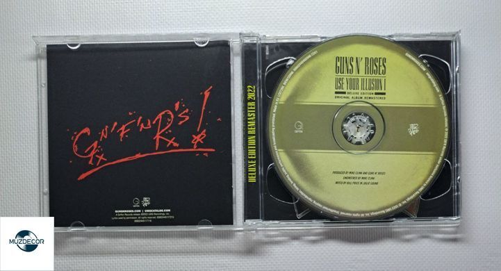 Guns N' Roses &ndash; Use Your Illusion I&II (Deluxe Edition Remaster 2022) 2 Audio CD (импрот, буклет)