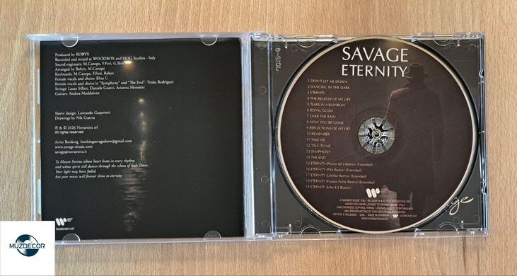 Savage &ndash; Eternity (2026) Audio CD (імпорт, буклет)