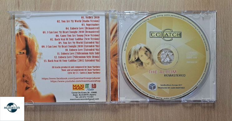 C.C. Catch &ndash; The Album (Remastered 2017) Audio CD