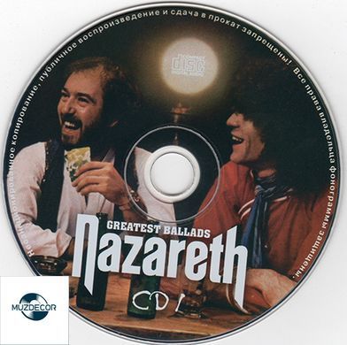 Nazareth - Greatest Ballads (2013) 2 Audio CD-R