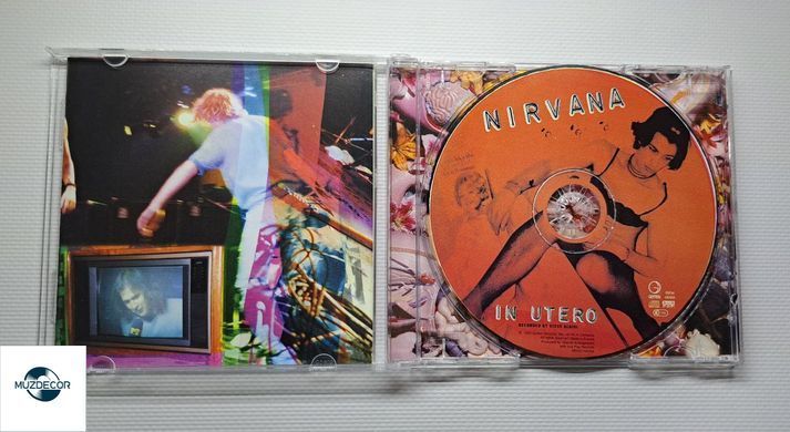 Nirvana &ndash; In Utero (1993) Audio CD, (импорт, буклет)