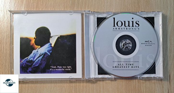 Louis Armstrong &ndash; Louis Armstrong&rsquo;s All Time Greatest Hits (1994) Audio CD