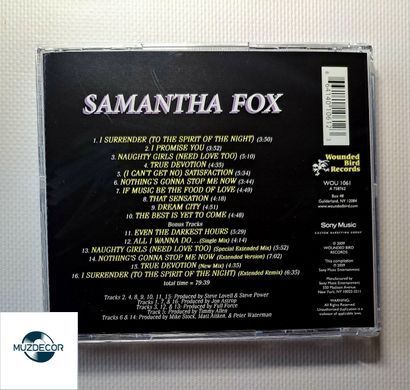 Samantha Fox &ndash; Samantha Fox (1987) Audio CD