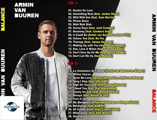 Armin Van Buuren - Balance (2019) 2 AUDIO CD-R