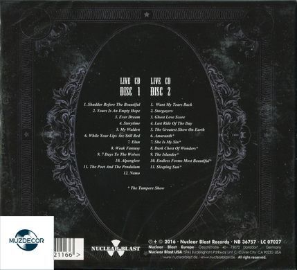 Nightwish &ndash; Vehicle Of Spirit (2016) 2 Audio CD (Digipack)