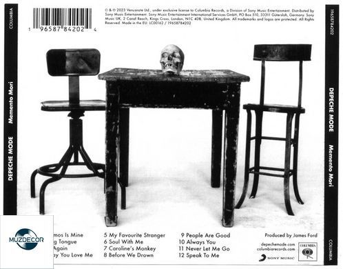 Depeche Mode -  Memento Mori (2023) Audio CD (імпорт, буклет)