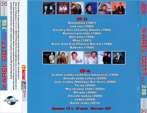 KAREL GOTT MP3 4 CD