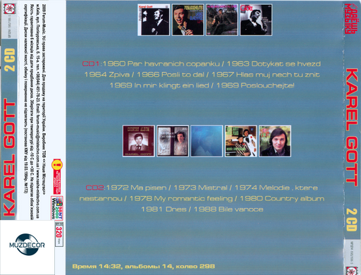 KAREL GOTT MP3 4 CD
