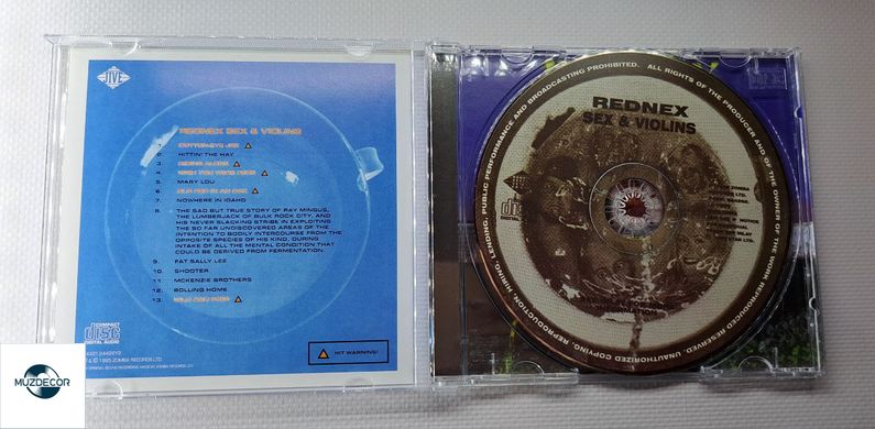 Rednex – Sex & Violins (1995) Audio CD (імпорт, буклет)