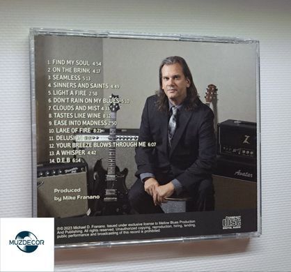 Mike Franano &ndash; On The Brink (2023) Audio CD (импорт, буклет)
