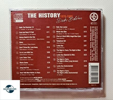 Dieter Bohlen &ndash; The History 1978-1985 (2009) Audio CD (імпорт, буклет)