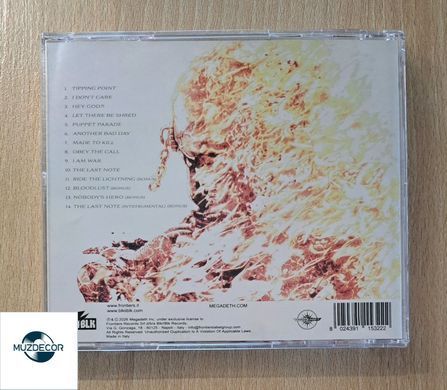 Megadeth - Megadeth (2026) Audio CD (імпорт, буклет)