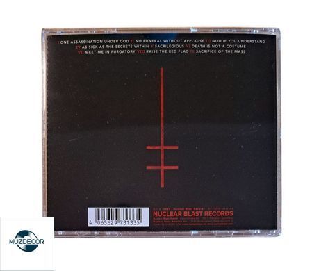 Marilyn Manson &ndash; One Assassination Under God: Chapter 1 (2024) Audio CD (импорт, постер)