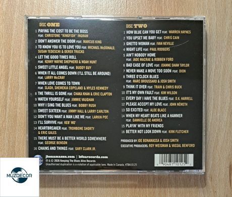 Joe Bonamassa &ndash; B.B. King's Blues Summit 100 (2026) 2 Audio CD (импорт, буклет)