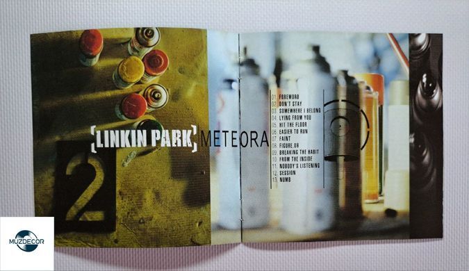 Linkin Park &ndash; Meteora (2003) Audio CD (імпорт, буклет)