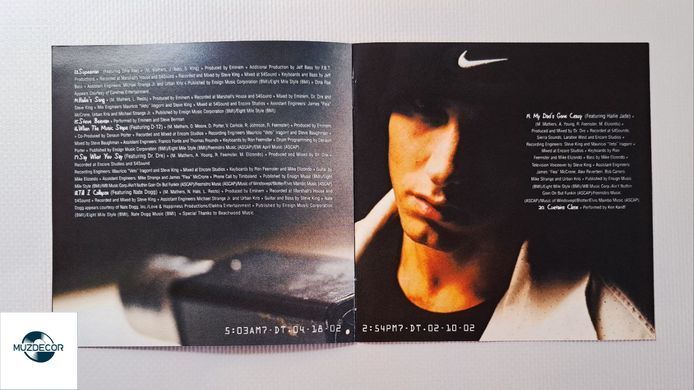 Eminem &ndash; The Eminem show (2002) Audio CD (імпорт, буклет)