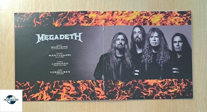 Megadeth - Megadeth (2026) Audio CD (імпорт, буклет)