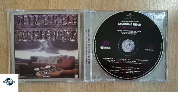Deep Purple &ndash; Machine Head (50th Anniversary Edition Remix & Remaster 2024) Audio CD