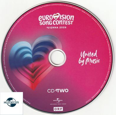 Eurovision 2026: Song Contest Vienna, 2 Audio CD-R