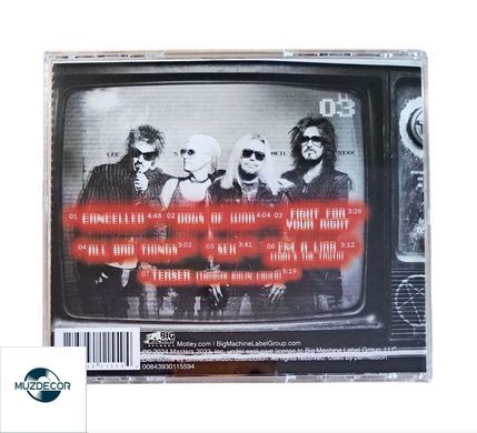 Mötley Crüe – Cancelled (2024) Audio CD 1042 фото Mötley Crüe – Cancelled (2024) Audio CD