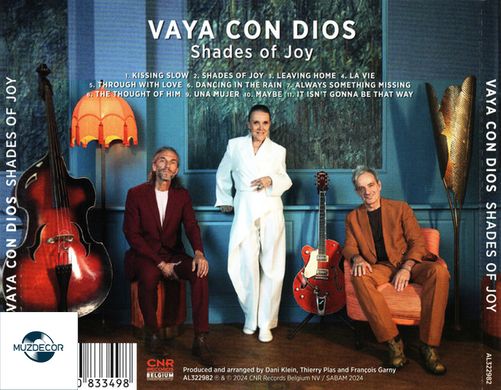 Vaya Con Dios – Shades of Joy (2023) Audio CD (імпорт, буклет)